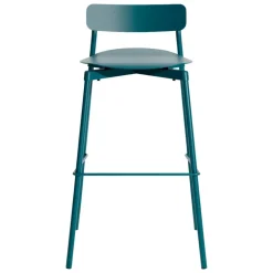 Petite Friture Fromme bar stool, 75 cm, ocean blue