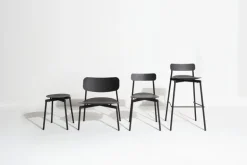 Petite Friture Fromme bar stool, 65 cm, black