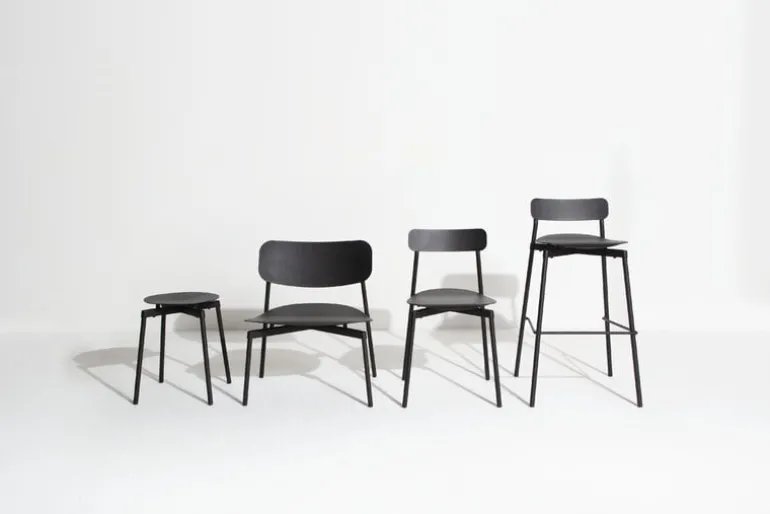 Petite Friture Fromme bar stool, 65 cm, black