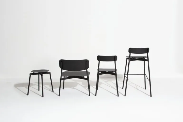Petite Friture Fromme bar stool, 65 cm, black
