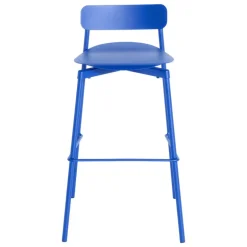 Petite Friture Fromme bar stool, 75 cm, blue