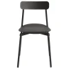 Petite Friture Fromme chair, black