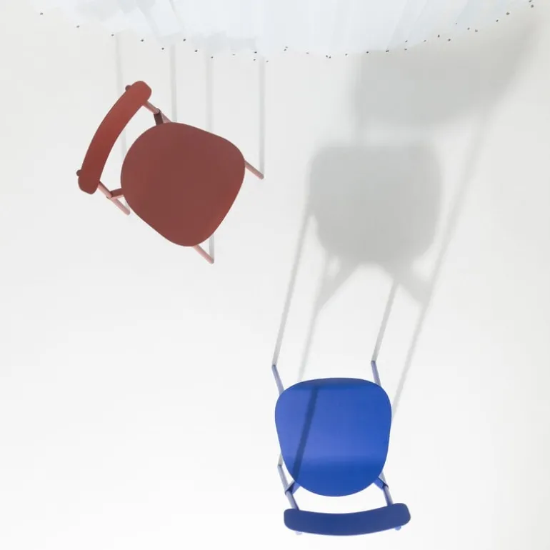 Petite Friture Fromme chair, brown red