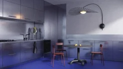 Petite Friture Fromme chair, brown red