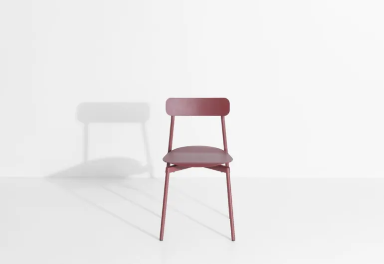 Petite Friture Fromme chair, brown red