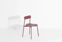 Petite Friture Fromme chair, brown red