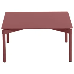 Petite Friture Fromme coffee table, brown red