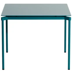 Petite Friture Fromme dining table, 70 x 70 cm, ocean blue