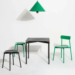 Petite Friture Fromme dining table, 70 x 70 cm, black