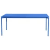 Petite Friture Fromme dining table, 90 x 180 cm, blue