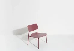 Petite Friture Fromme lounge chair, brown red