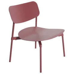 Petite Friture Fromme lounge chair, brown red