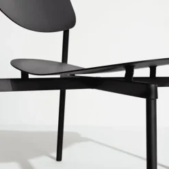 Petite Friture Fromme lounge chair, black