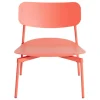 Petite Friture Fromme lounge chair, coral