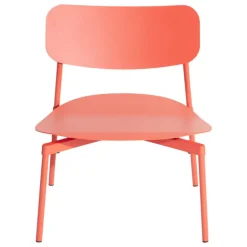 Petite Friture Fromme lounge chair, coral