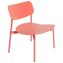 Petite Friture Fromme lounge chair, coral