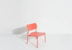 Petite Friture Fromme lounge chair, coral
