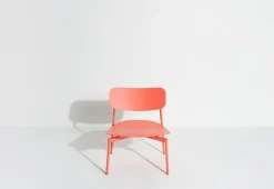 Petite Friture Fromme lounge chair, coral