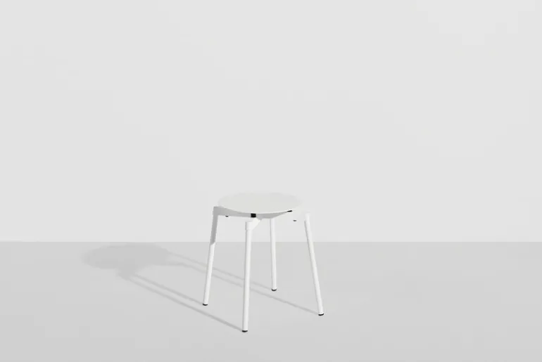Petite Friture Fromme stool, white