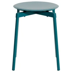 Petite Friture Fromme stool, ocean blue