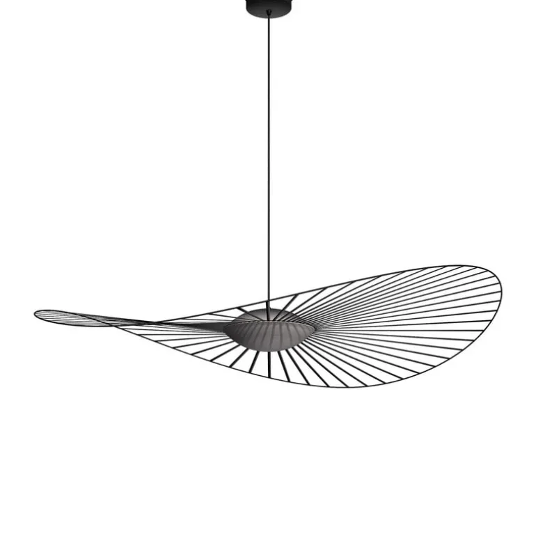 Petite Friture Vertigo Nova pendant, 140 cm, black