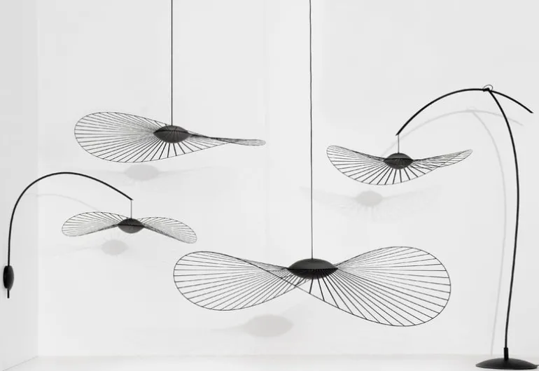 Petite Friture Vertigo Nova pendant, 140 cm, black