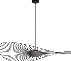 Petite Friture Vertigo Nova pendant, 140 cm, black