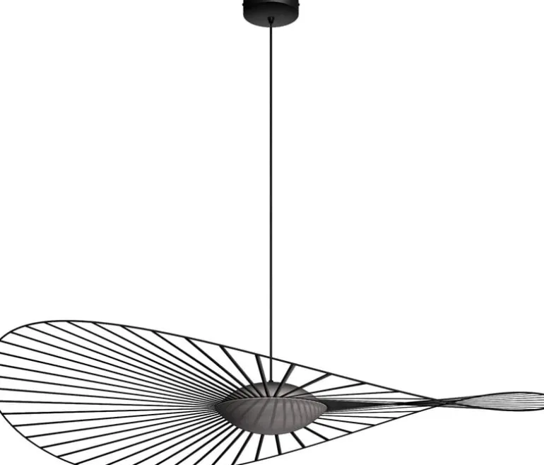 Petite Friture Vertigo Nova pendant, 140 cm, black