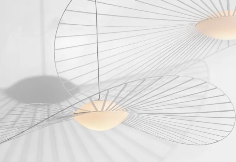 Petite Friture Vertigo Nova pendant, 190 cm, white