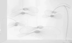 Petite Friture Vertigo Nova pendant, 190 cm, white