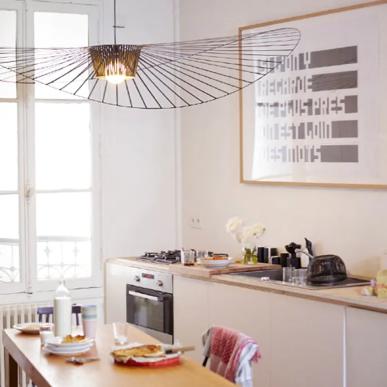 Petite Friture Vertigo pendant 200 cm, white