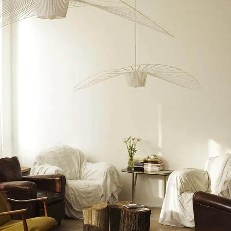 Petite Friture Vertigo pendant 140 cm, white