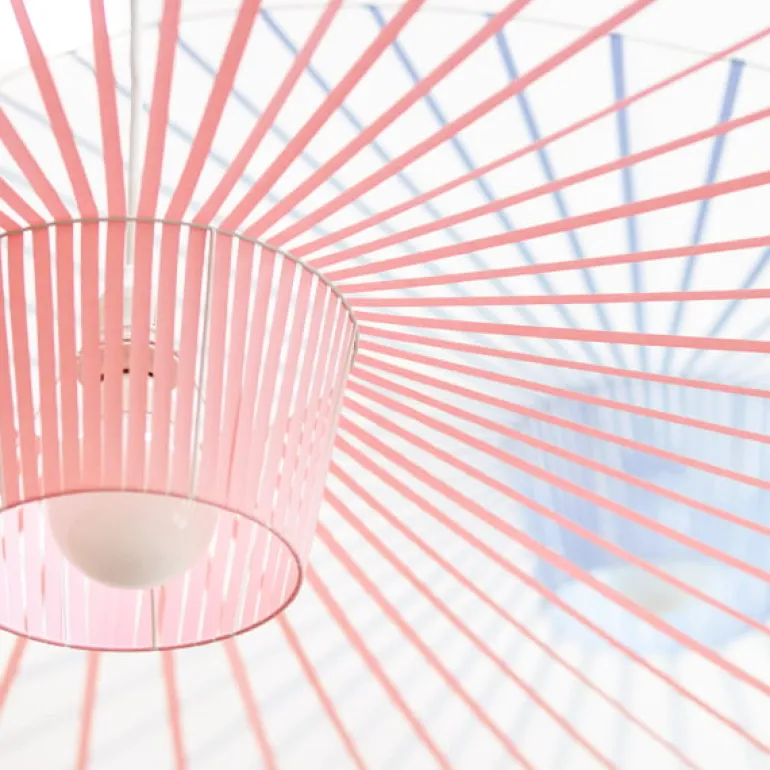 Petite Friture Vertigo pendant 140 cm, white