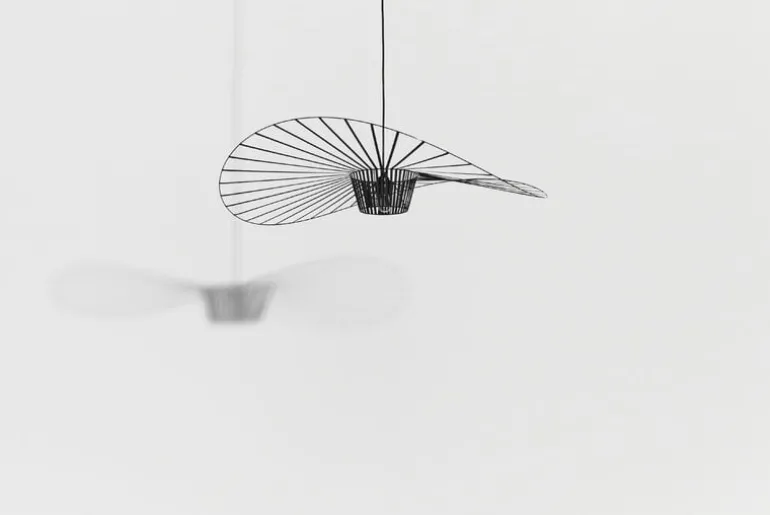 Petite Friture Vertigo pendant, 110 cm, black