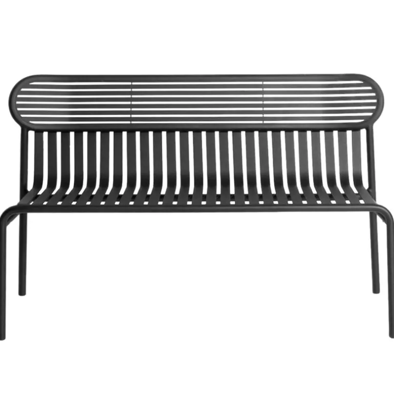 Petite Friture Week-end bench, black