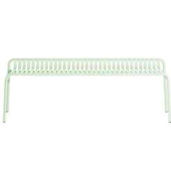 Petite Friture Week-end bench without back, pastel green