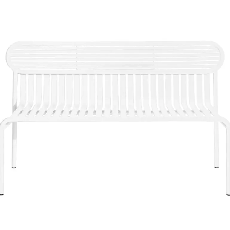 Petite Friture Week-end bench, white