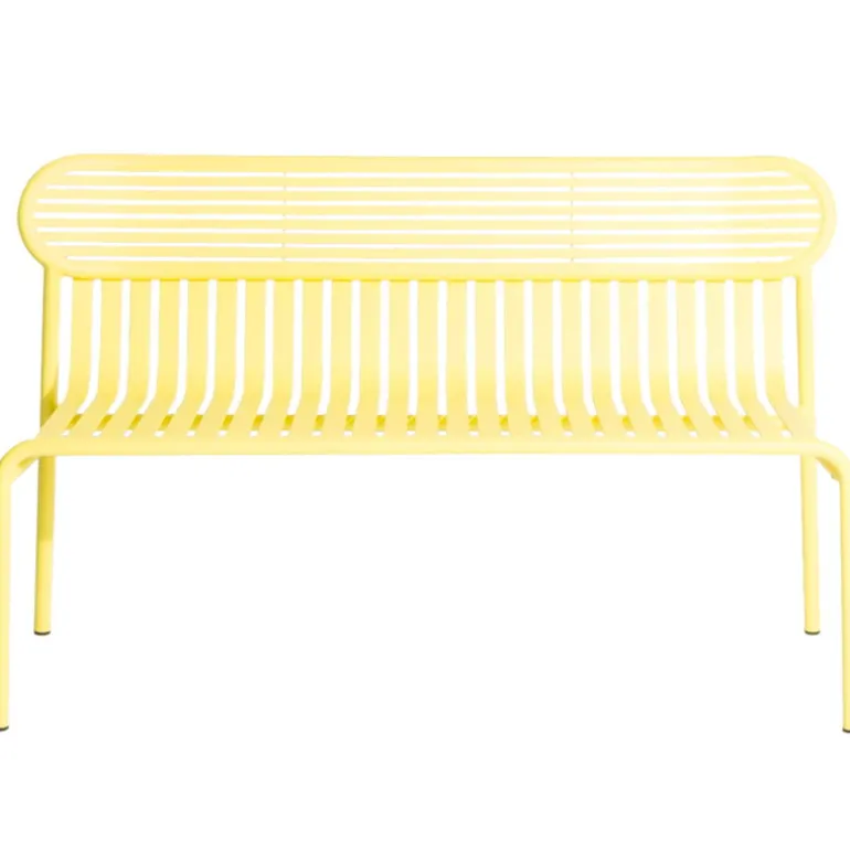 Petite Friture Week-end bench, yellow