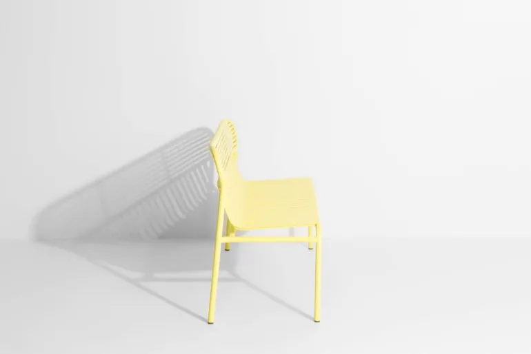 Petite Friture Week-end bench, yellow