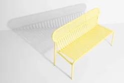 Petite Friture Week-end bench, yellow