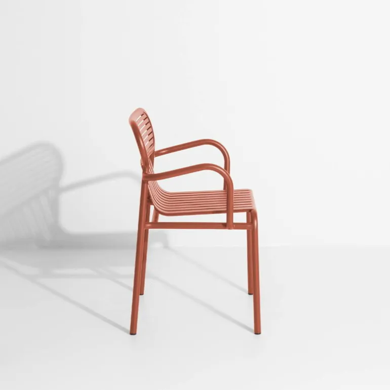 Petite Friture Week-end bridge chair, terracotta