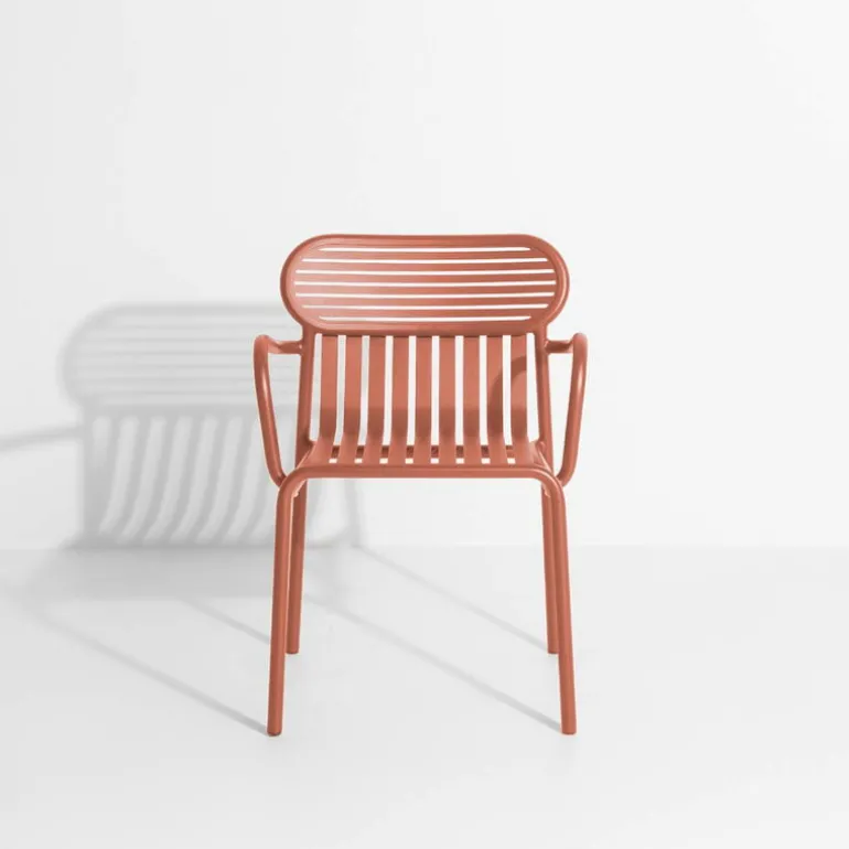 Petite Friture Week-end bridge chair, terracotta