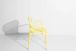 Petite Friture Week-end bridge chair, yellow