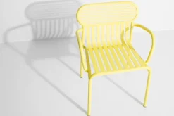 Petite Friture Week-end bridge chair, yellow