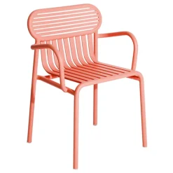 Petite Friture Week-end bridge chair, coral