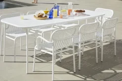 Petite Friture Week-end bridge chair, white