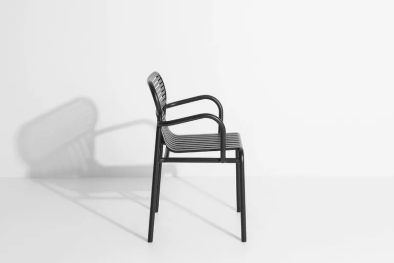 Petite Friture Week-end bridge chair, black