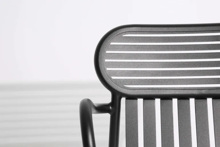 Petite Friture Week-end bridge chair, black