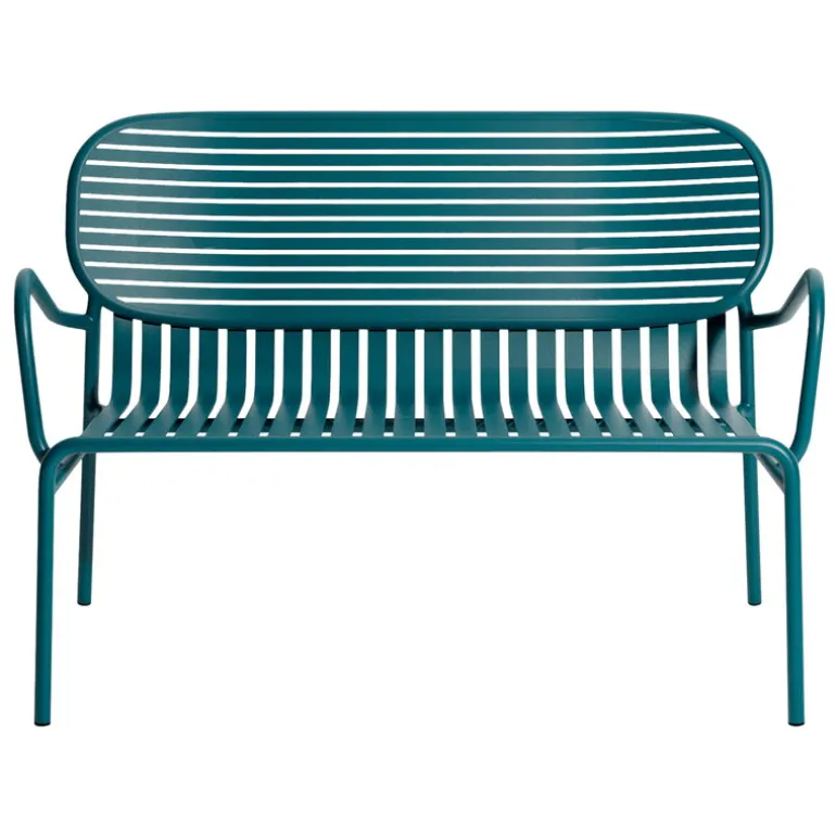 Petite Friture Week-end double sofa, ocean blue