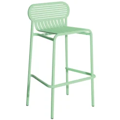 Petite Friture Week-end high stool, pastel green